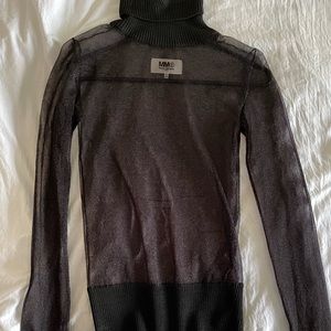 AUTHENTIC Maison Margiela MM6 black turtleneck size S
